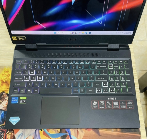 Acer Nitro Tiger AN515 58 i5 12500H || 16GB RAM || 512GB SSD || RTX 3050 || 144Hz || RGB