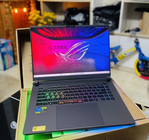 Laptop ASUS ROG Strix G16 G615JMR-S5155W (Intel Core i7-14650HX | RTX 5060 8GB | 16 inch 2.5K IPS 240Hz | 32GB | 1TB | Win 11 | Xám)