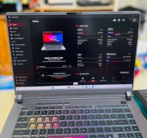 Laptop ASUS ROG Strix G16 G615JMR (Intel Core i7-14650HX | RTX 5060 8GB | 16 inch Full HD IPS 165Hz| 16GB | 1TB | Win 11 | Xám)