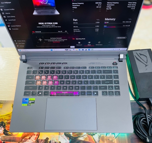 Laptop ASUS ROG Strix G16 G615JMR (Intel Core i7-14650HX | RTX 5060 8GB | 16 inch Full HD IPS 165Hz| 16GB | 1TB | Win 11 | Xám)