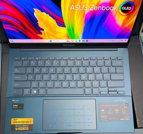 Laptop Asus Zenbook 14 OLED UX3405MA Ultra 9-185H/32GB/1TB/14" 2.8K Oled ,120Hz/Win11