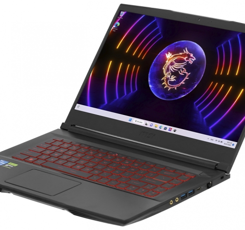 Laptop MSI Thin GF63 12VE (Core i5-12450H | 16GB | 1TB | RTX 4050 6GB| 15.6 inch FHD 144Hz | Win 11 | Đen)