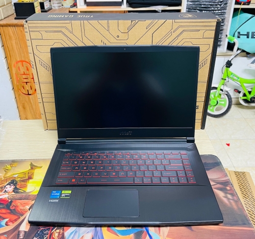 Laptop MSI Thin GF63 12VE  (Core i5-12450H | 16GB | 1TB | RTX 4050 6GB| 15.6 inch FHD 144Hz | Win 11 | Đen)