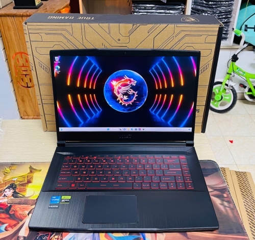 Laptop MSI Thin GF63 12VE  (Core i5-12450H | 16GB | 1TB | RTX 4050 6GB| 15.6 inch FHD 144Hz | Win 11 | Đen)