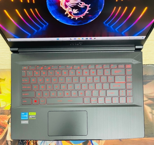 Laptop MSI Thin GF63 12VE  (Core i5-12450H | 16GB | 1TB | RTX 4050 6GB| 15.6 inch FHD 144Hz | Win 11 | Đen)